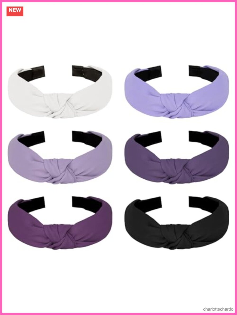 Knotted Headbands for Women Non-Slip Top Knot Hair Accessories